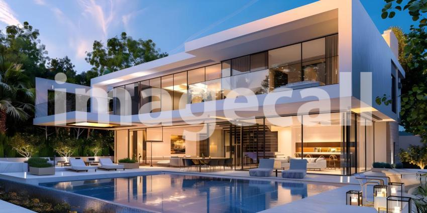 Modern Architectural Masterpiece with Expansive Views