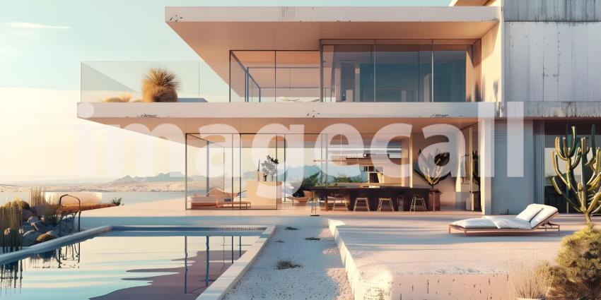 Modern Architectural Masterpiece with Expansive Views