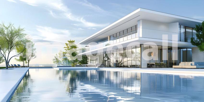 Modern Architectural Masterpiece with Expansive Views