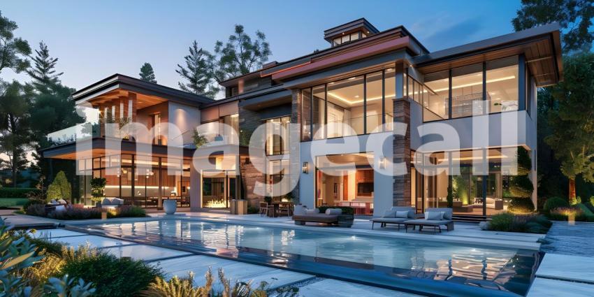 Modern Architectural Masterpiece with Expansive Views