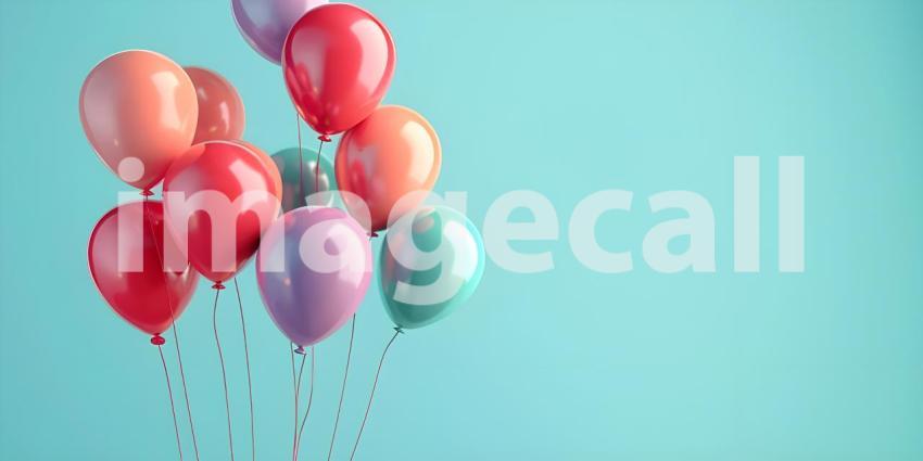 A Kaleidoscope of Joy: A Celebration in Balloons, Floating Dreams: A Bountiful Display of Balloons