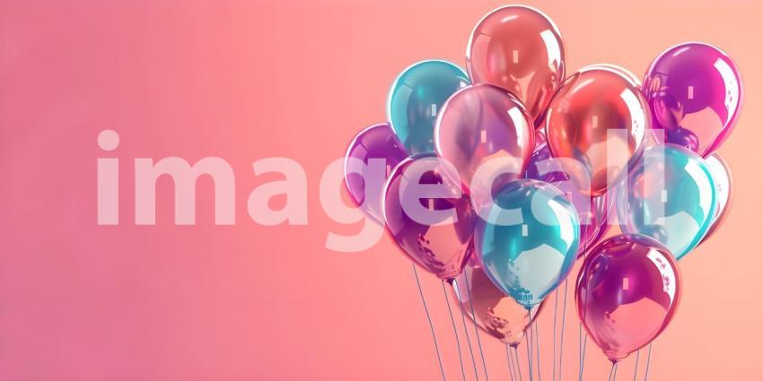 A Kaleidoscope of Joy: A Celebration in Balloons, Floating Dreams: A Bountiful Display of Balloons