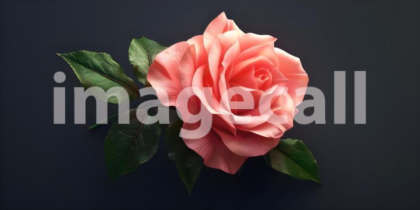 A Delicate Bloom: A Single Rose in Soft Focus