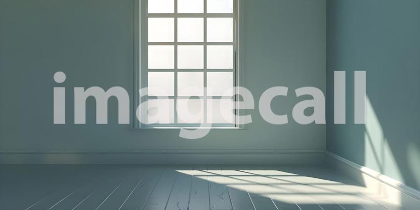 Sunlight Embrace: A Red Room Bathed in Warm Light, The Dance of Light and Shadow: A Playful Red Interior