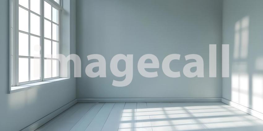 Sunlight Embrace: A Red Room Bathed in Warm Light, The Dance of Light and Shadow: A Playful Red Interior