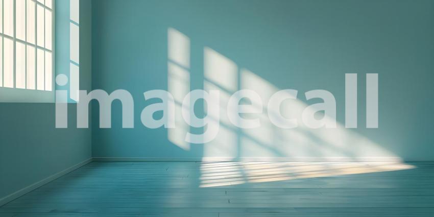 Sunlight Embrace: A Red Room Bathed in Warm Light, The Dance of Light and Shadow: A Playful Red Interior