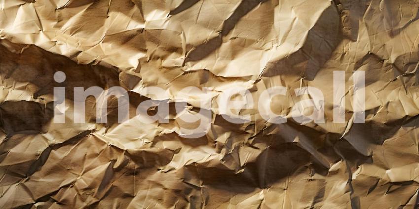 The Wrinkled Canvas of Time: A Texture of Aged Paper