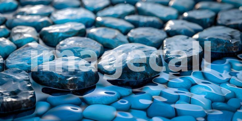 A Tapestry of Smooth Stones Beneath a Crystal-Clear Surface