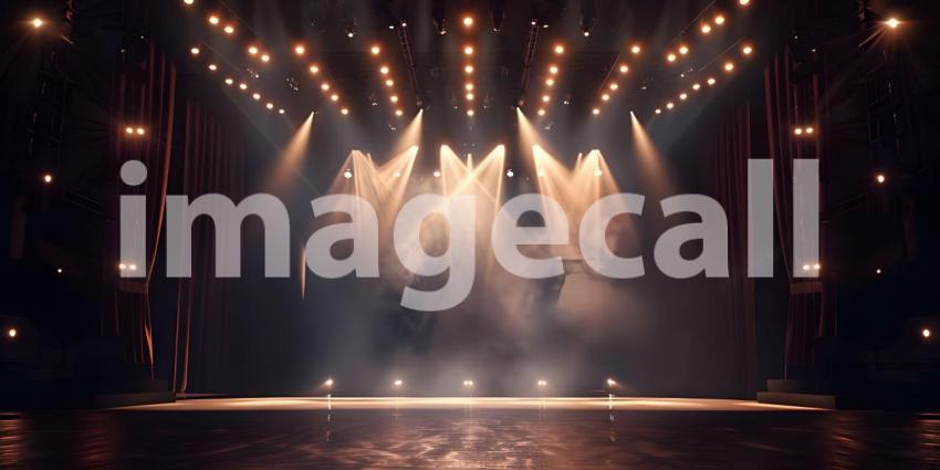 A Spotlight on the Empty Stage: Awaiting the Performance