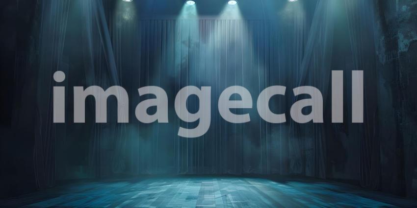 A Spotlight on the Empty Stage: Awaiting the Performance