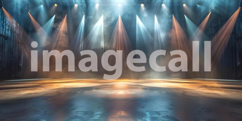 A Spotlight on the Empty Stage: Awaiting the Performance