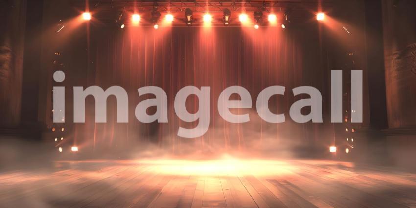 A Spotlight on the Empty Stage: Awaiting the Performance