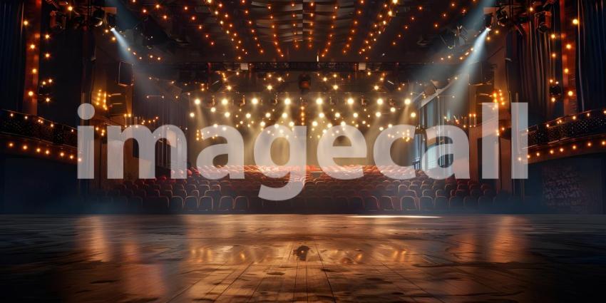 A Spotlight on the Empty Stage: Awaiting the Performance