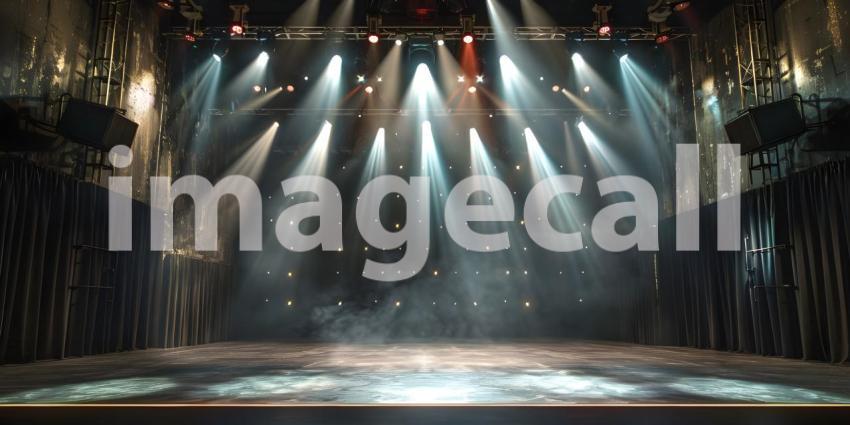 A Spotlight on the Empty Stage: Awaiting the Performance