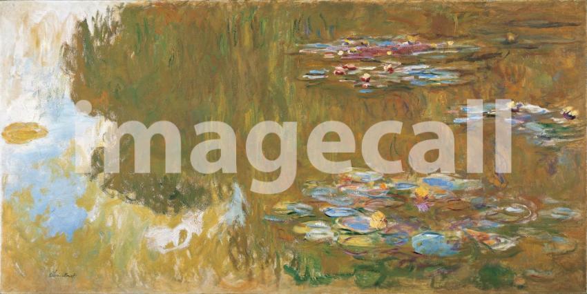 The Water Lily Pond, c  1917 19