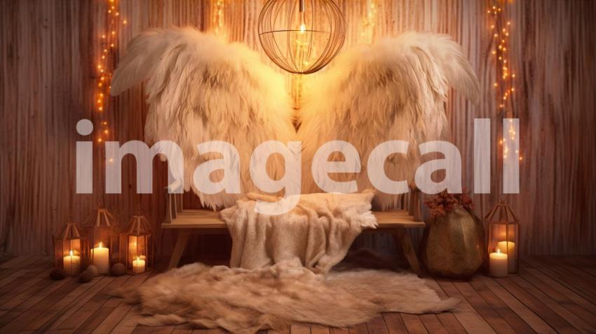 A073 Boho Angel Wings Backdrops (5)