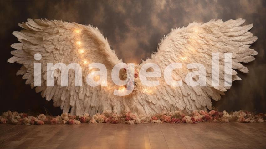 A073 Boho Angel Wings Backdrops (14)
