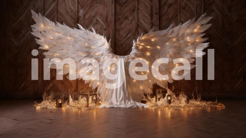 A073 Boho Angel Wings Backdrops (19)