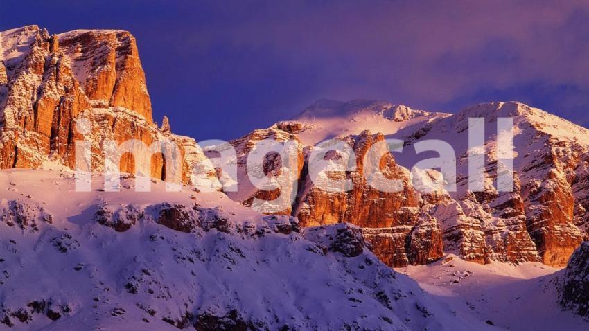 Gruppo del Sella, Trento, Belluno, Bolzano (Sella Group Mountain