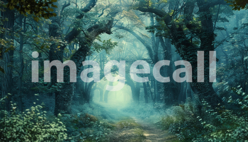 Cspreeti Front view of an enchanted grove where the trees sin 1f9113f0 b270 44d2 9ce0 3e47b2d25355 0