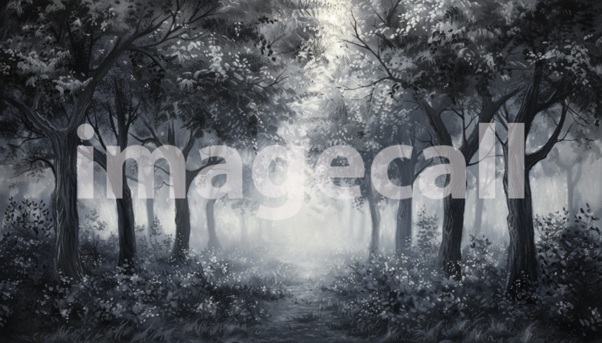 Cspreeti Front view of an enchanted grove where the trees sin 1f9113f0 b270 44d2 9ce0 3e47b2d25355 3