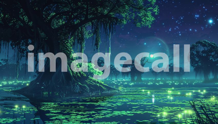 Cspreeti Front view of an otherworldly glow emanating from be ebb9eeeb 1b0b 4594 86f8 9fa0c2392a0a 3