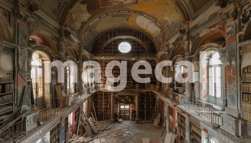 Cspreeti Panoramic view from the highest point of a grand lib 43d30ec6 24ee 47fb afaa 10ef86dc4ffa 0