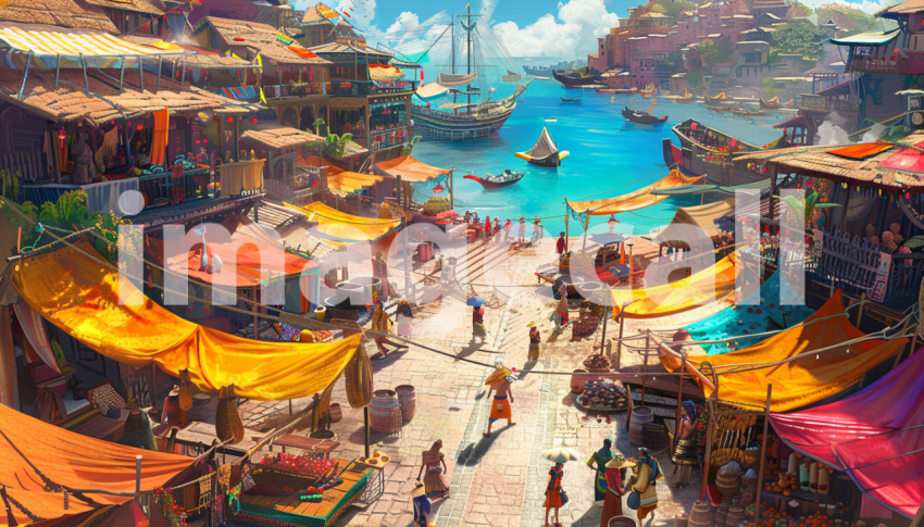 Cspreeti Panoramic view from the highest point of a vibrant m 8378cecd 7642 4b95 9f53 a1923b2a878c 2