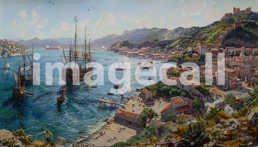 Cspreeti Panoramic view from the highest point of a bustling  5366b16f 90ba 41dd bccb e46c1c8960f2 0