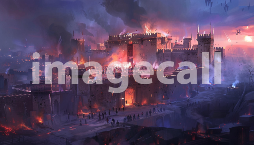 Cspreeti Panoramic view from the highest point of a besieged  d7351274 75bd 4da6 b9dc 34094967fe1c 2