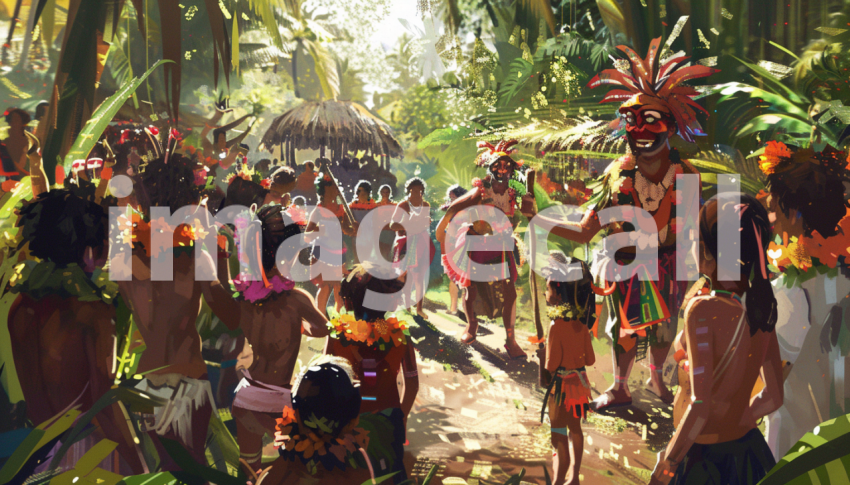 Cspreeti Digital illustration of a local festival where villa 8bbfafeb 4e16 48f9 a752 71b23d111616 1