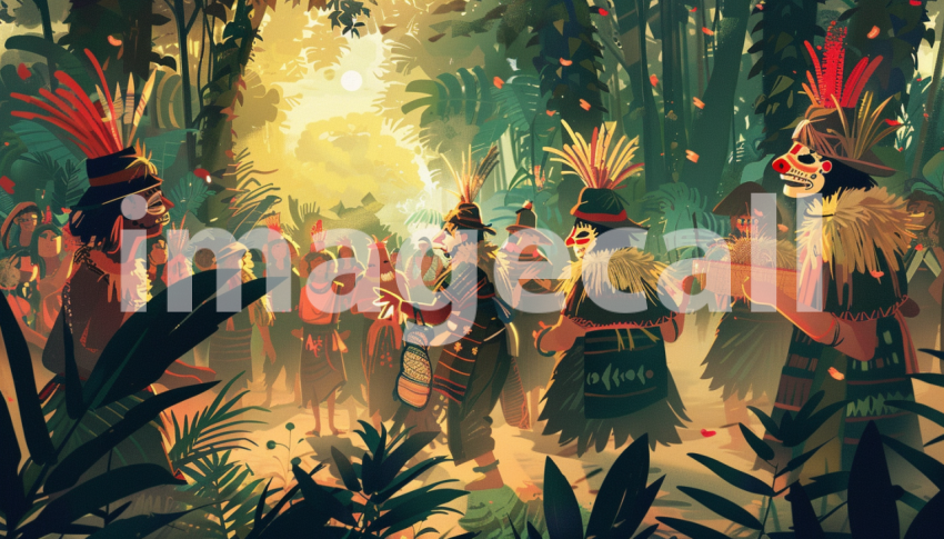 Cspreeti Digital illustration of a local festival where villa 8bbfafeb 4e16 48f9 a752 71b23d111616 0