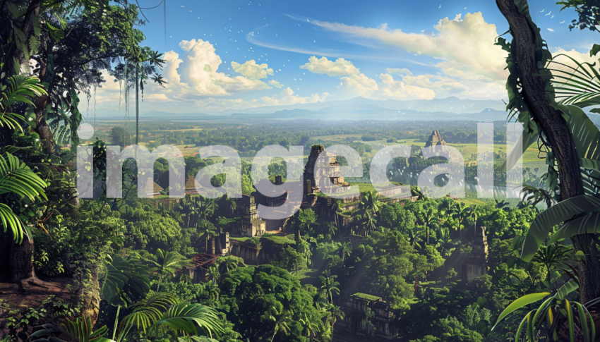 Cspreeti Digital illustration of a panoramic view from the hi 9a10f09e c38a 416d b594 2e83efc5e1ea 1