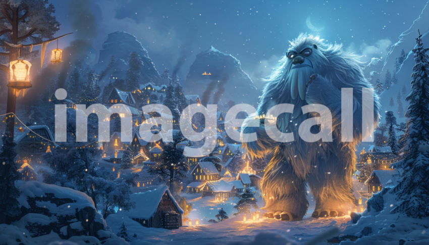 Cspreeti Digital illustration of a Yeti festival celebrating  b74a8cfb a159 49af ab3a 4b9f6ff1d5ed 1