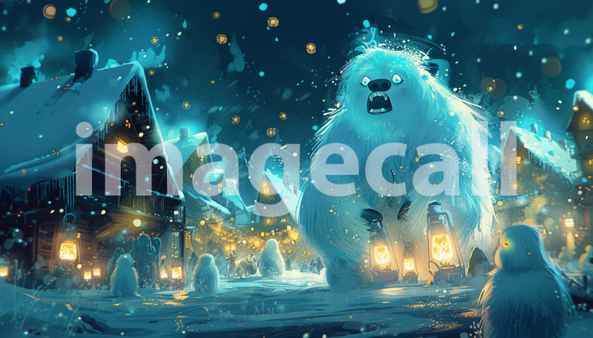 Cspreeti Digital illustration of a Yeti festival celebrating  b74a8cfb a159 49af ab3a 4b9f6ff1d5ed 2