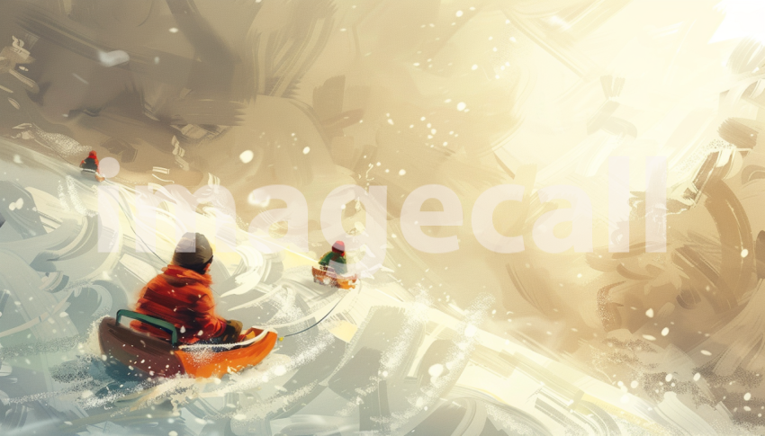 Cspreeti Digital illustration of a snow covered hill with chi b8afa0b6 ec94 476f 8451 d1403c769f41 3