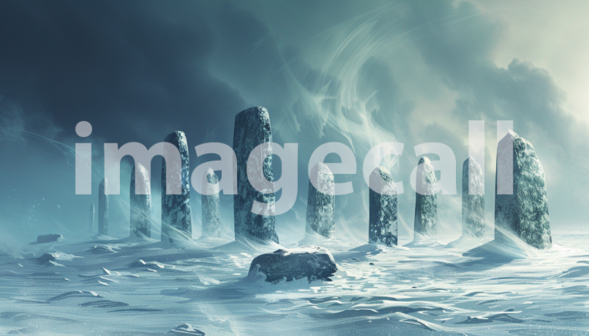 Cspreeti Digital illustration of a circle of ancient standing 3bbe57a8 1d0a 4efd 8f52 9c5ab79060dd 3