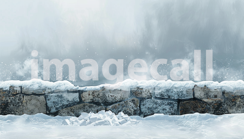 Cspreeti Digital illustration of a snowdrift forming against  fea483d6 e912 43d6 b1b1 632e2552e5cb 3