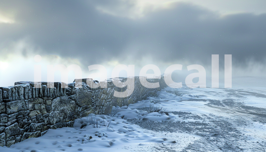 Cspreeti Digital illustration of a snowdrift forming against  fea483d6 e912 43d6 b1b1 632e2552e5cb 1