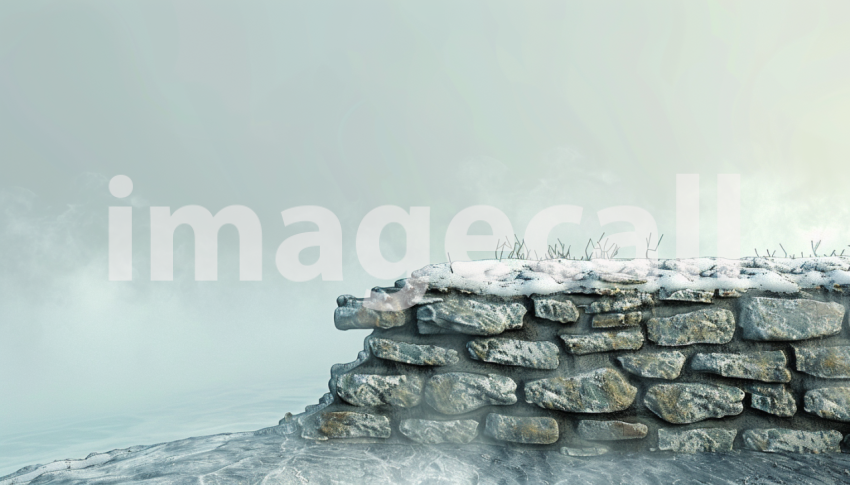 Cspreeti Digital illustration of a snowdrift forming against  fea483d6 e912 43d6 b1b1 632e2552e5cb 2