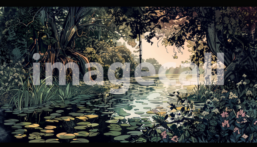 Cspreeti Digital illustration of a secluded spot along the sw f9afa32c 5f58 4e4e 8ff6 1254499a01d7 1