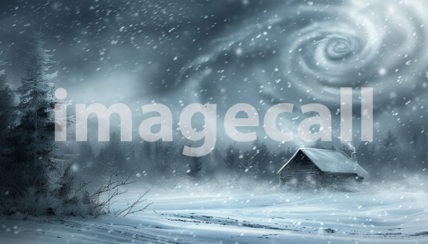 Cspreeti Digital illustration of a snowstorm approaching with 4d557960 41fa 4b2c bdfc 2f495e355d8b 2