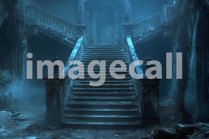 019 dark stone staircase 30 backdrops b25008