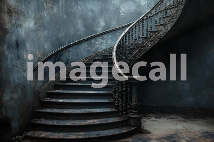 005 dark stone staircase 30 backdrops b25008
