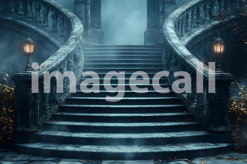 011 dark stone staircase 30 backdrops b25008