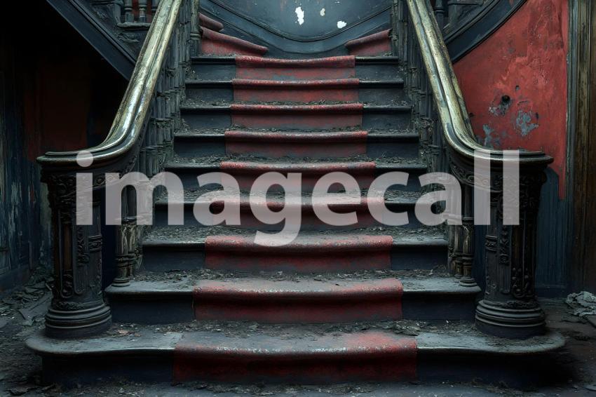 003 dark stone staircase 30 backdrops b25008