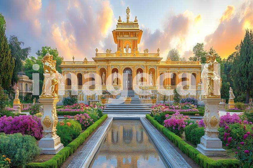 022 lavish baroque garden 25 backdrops b25253