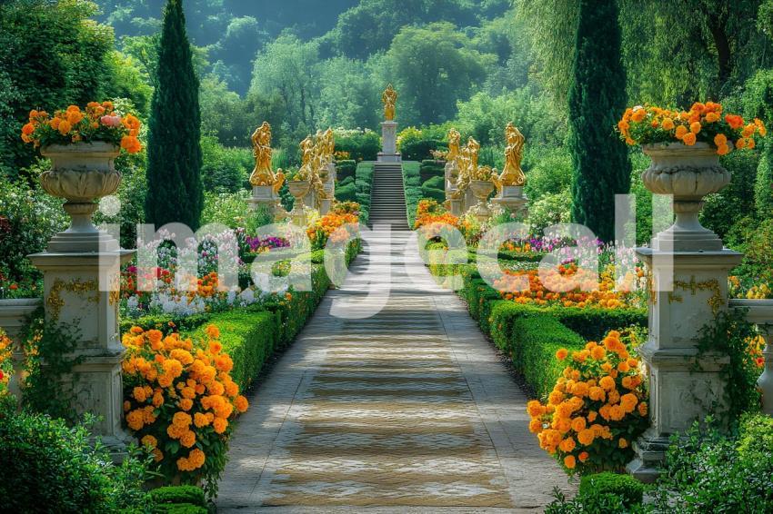 011 lavish baroque garden 25 backdrops b25253