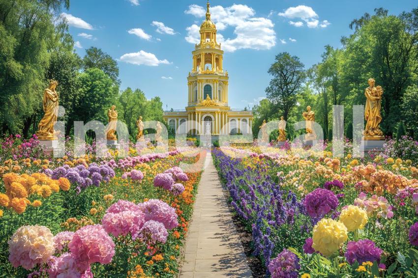 018 lavish baroque garden 25 backdrops b25253