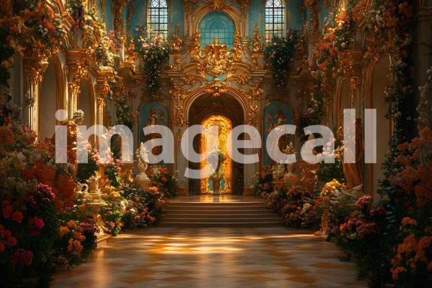 026 lavish baroque garden 25 backdrops b25253